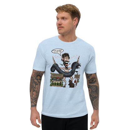 This is what I Live for Short Sleeve fitted T-shirt (toon)