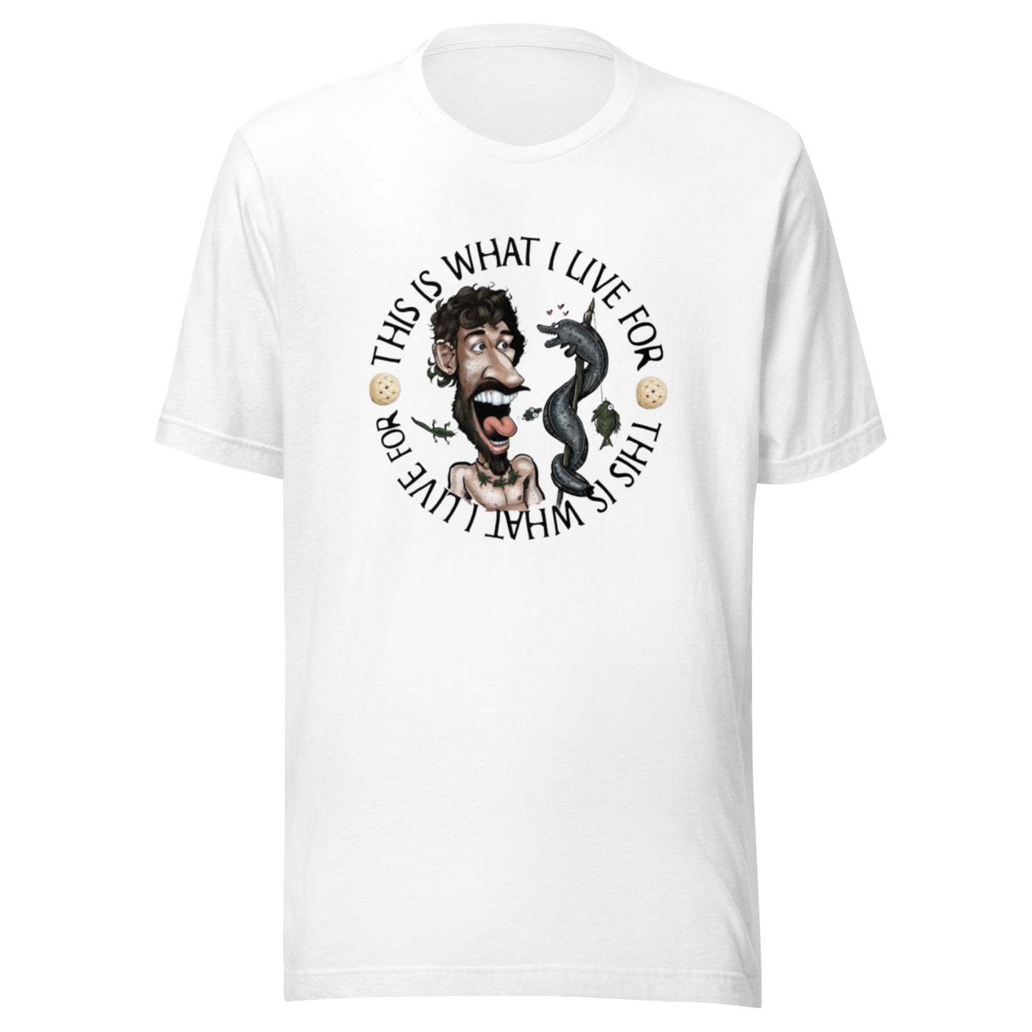 This is What I Live 4 Unisex t-shirt (toon 2)