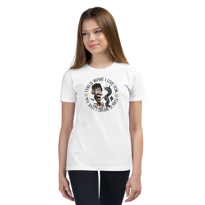 Youth Short Sleeve T-Shirt This is What I Live For (toon 2)